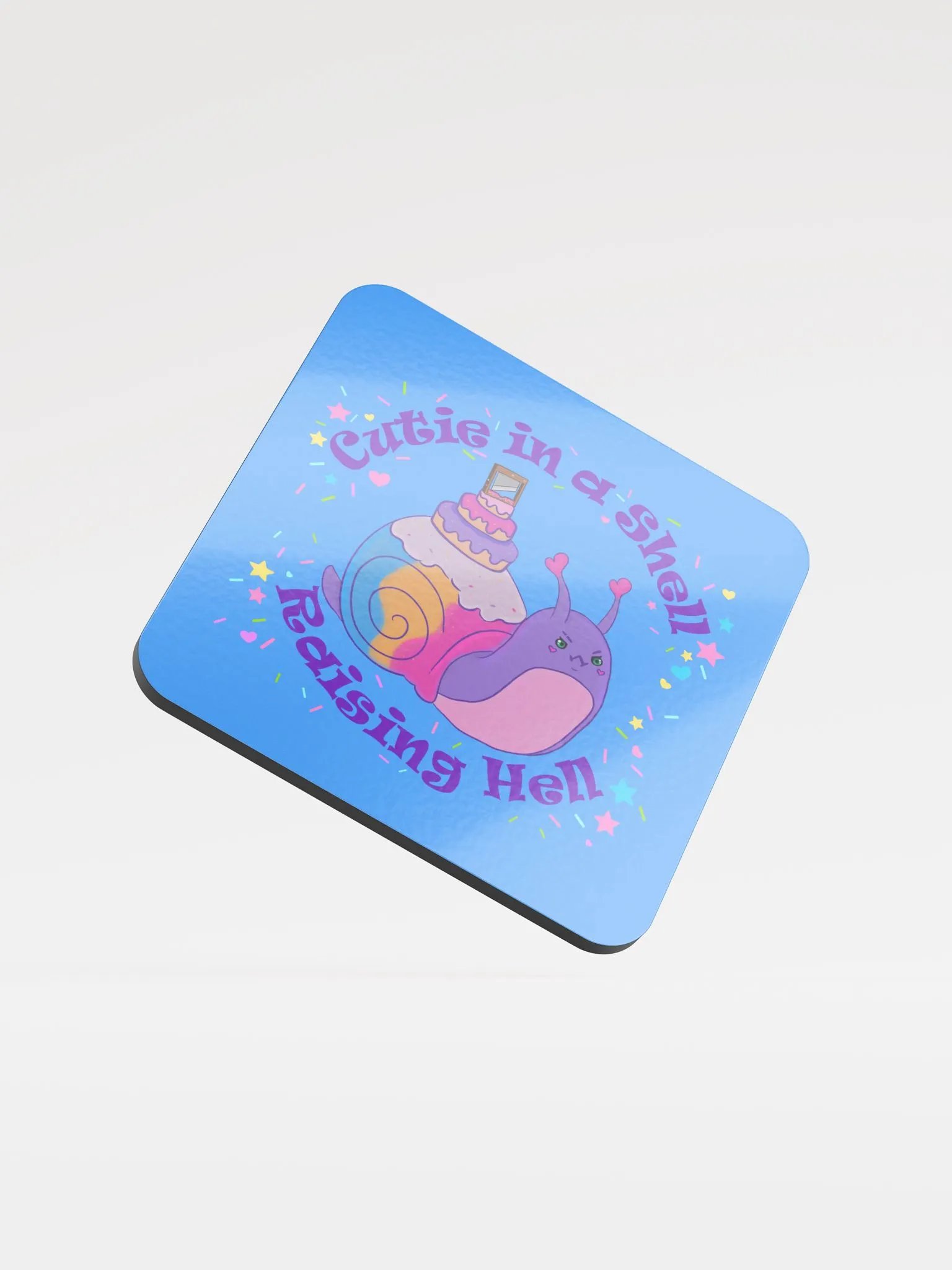 Cutie Snail Coaster product image (1)