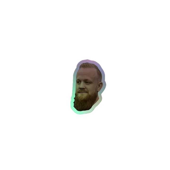 Head sticker (holographic) product image (1)