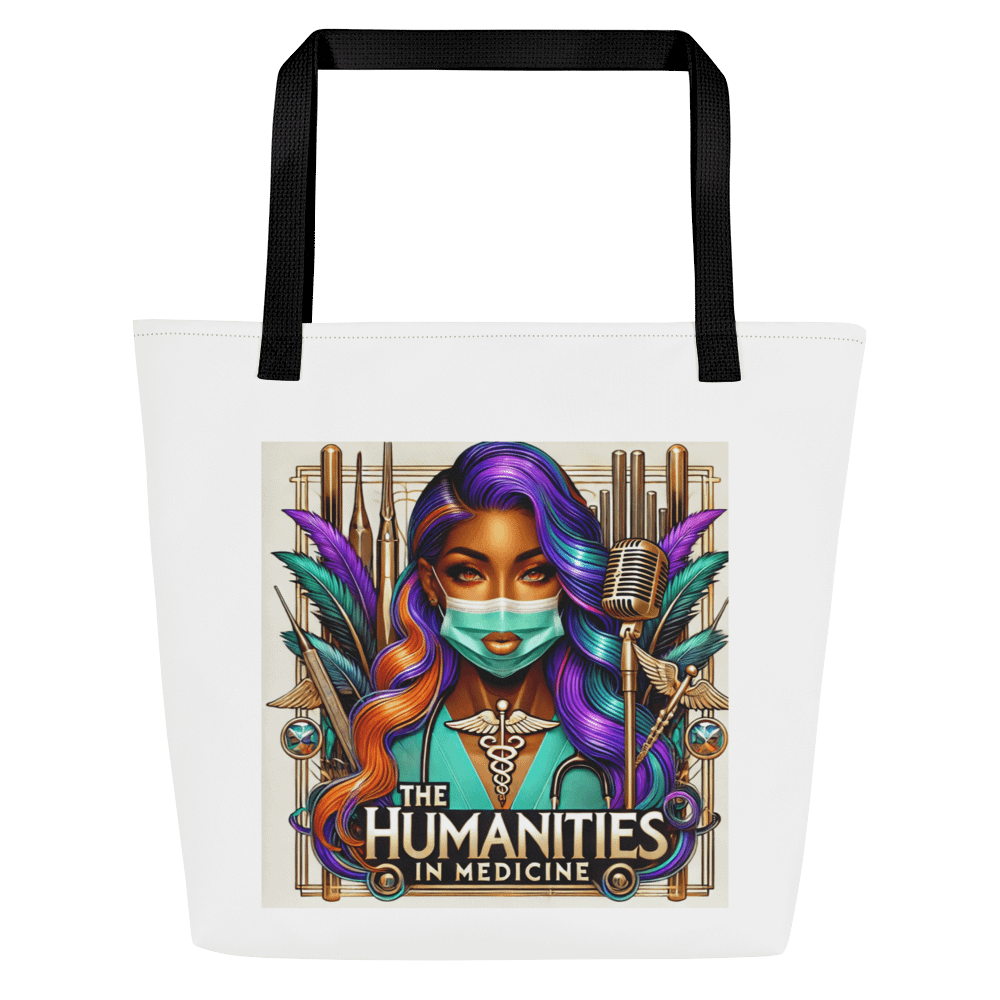 Humanities In Medicine Amazing Amber Eyes Large Tote Bag product image (7)