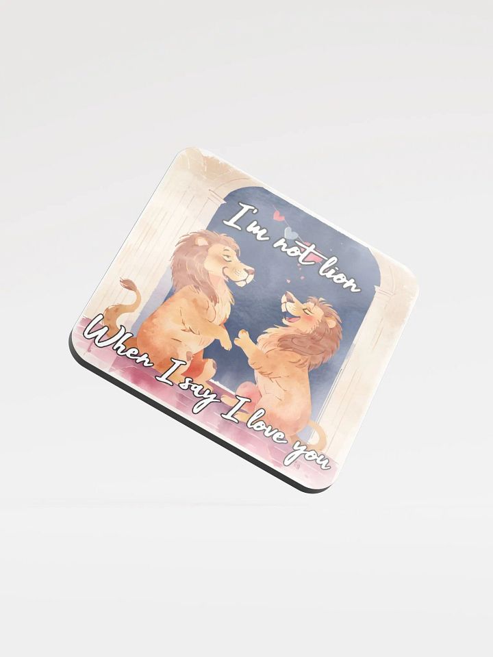 I'm Not Lion Coaster product image (1)