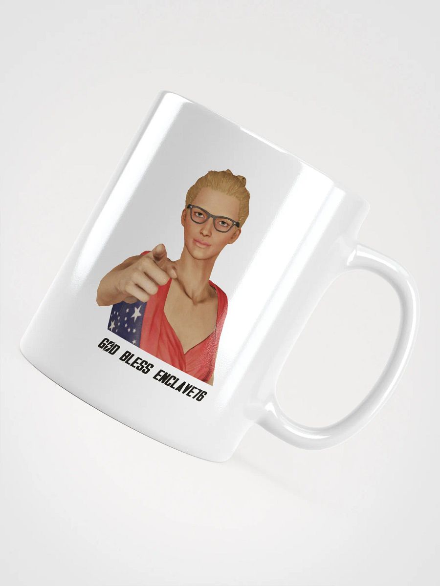First Lady White Glossy Mug product image (4)
