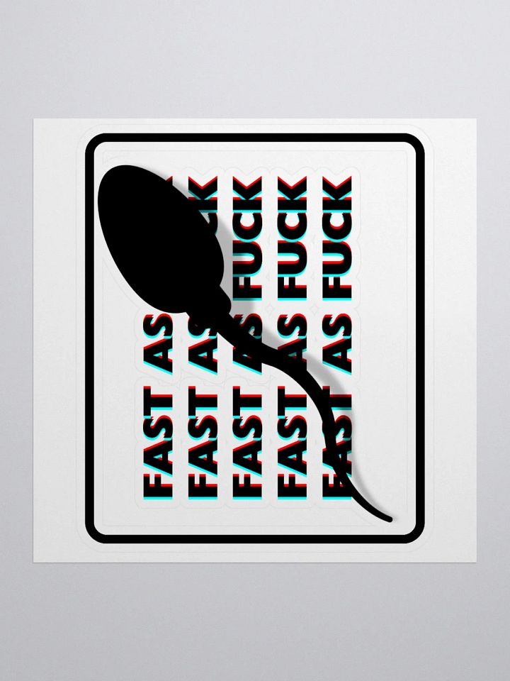 Glitchy Vibes Kiss Cut Stickers product image (1)