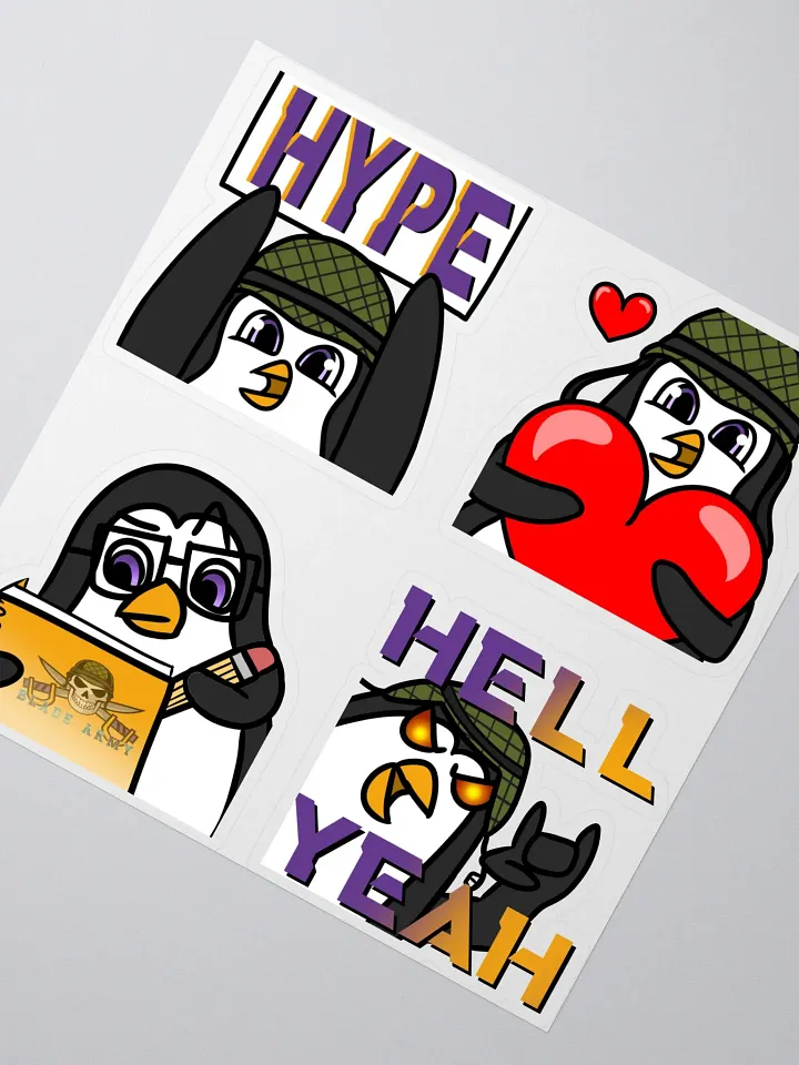 Blade Army Emote Stickers product image (2)