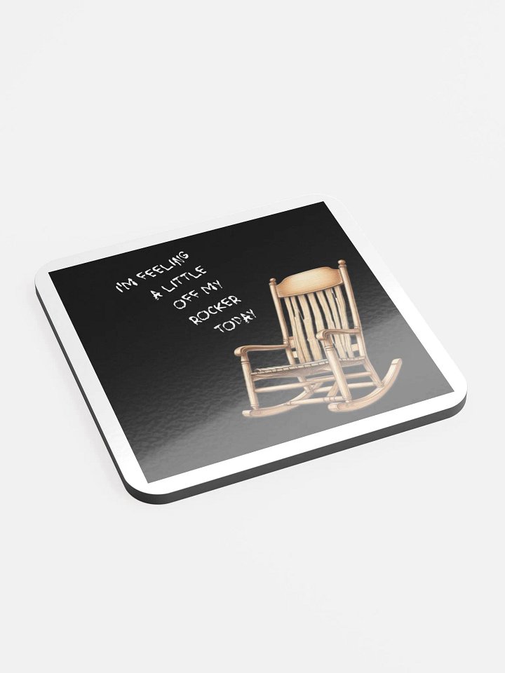 Quirky Rocking Chair Cork Coaster product image (2)