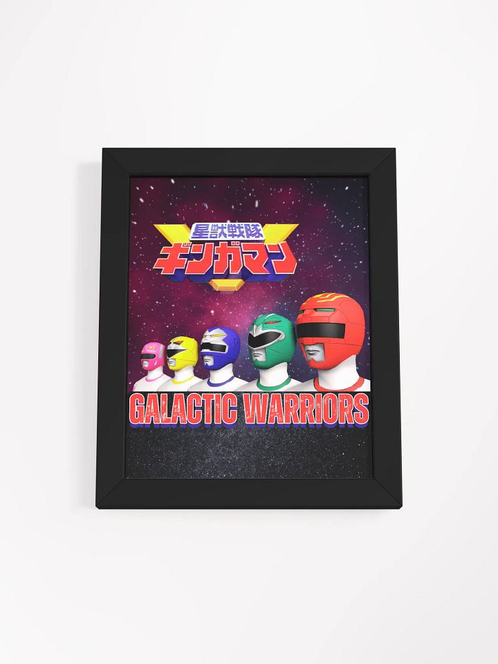 Galactic Warriors Helmeted Poster product image (3)