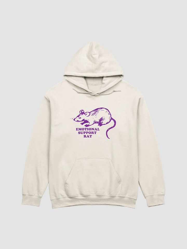 Emotional support rat Hoodie product image (1)