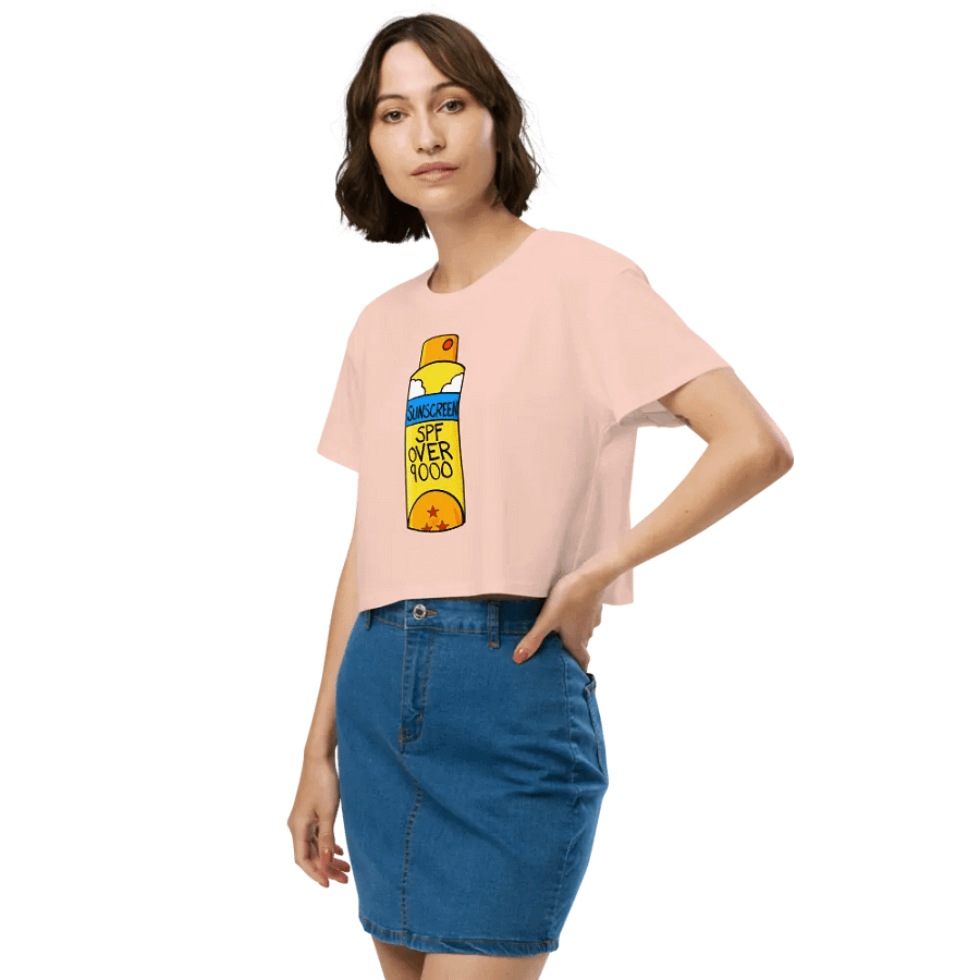 SPF Over 9000 Short Sleeve Crop Top product image (8)