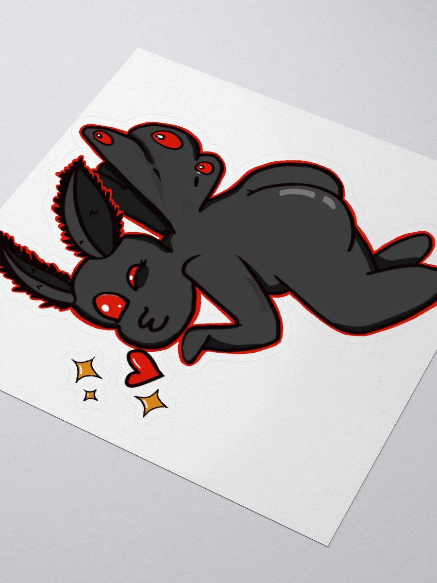 Pinup Mothman Sticker product image (3)