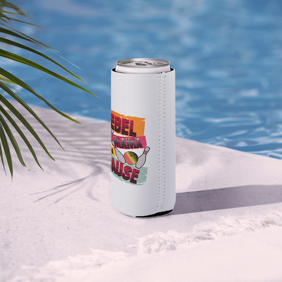 Rebel Mama With A Cause Bowling Can Cooler product image (6)
