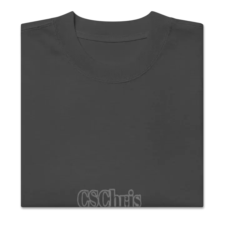 CSChris OverSized T Shirt with Back Logo product image (2)