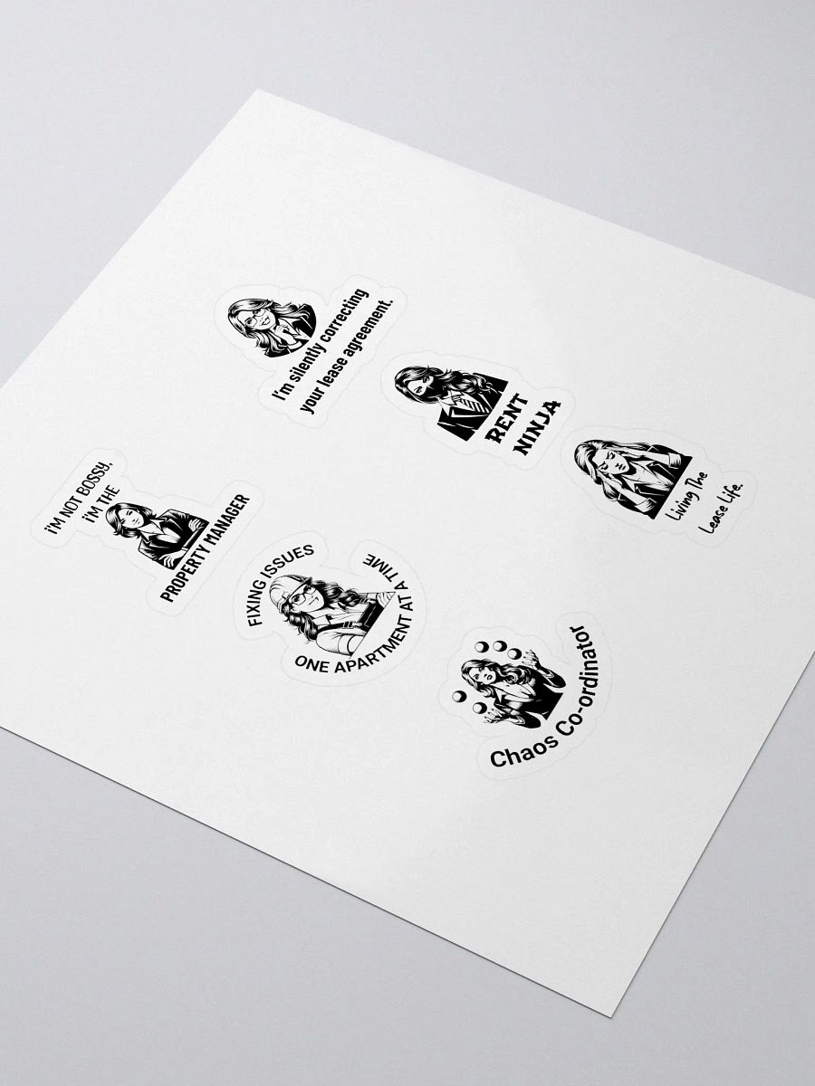 Property Manager Kiss Cut Stickers product image (3)