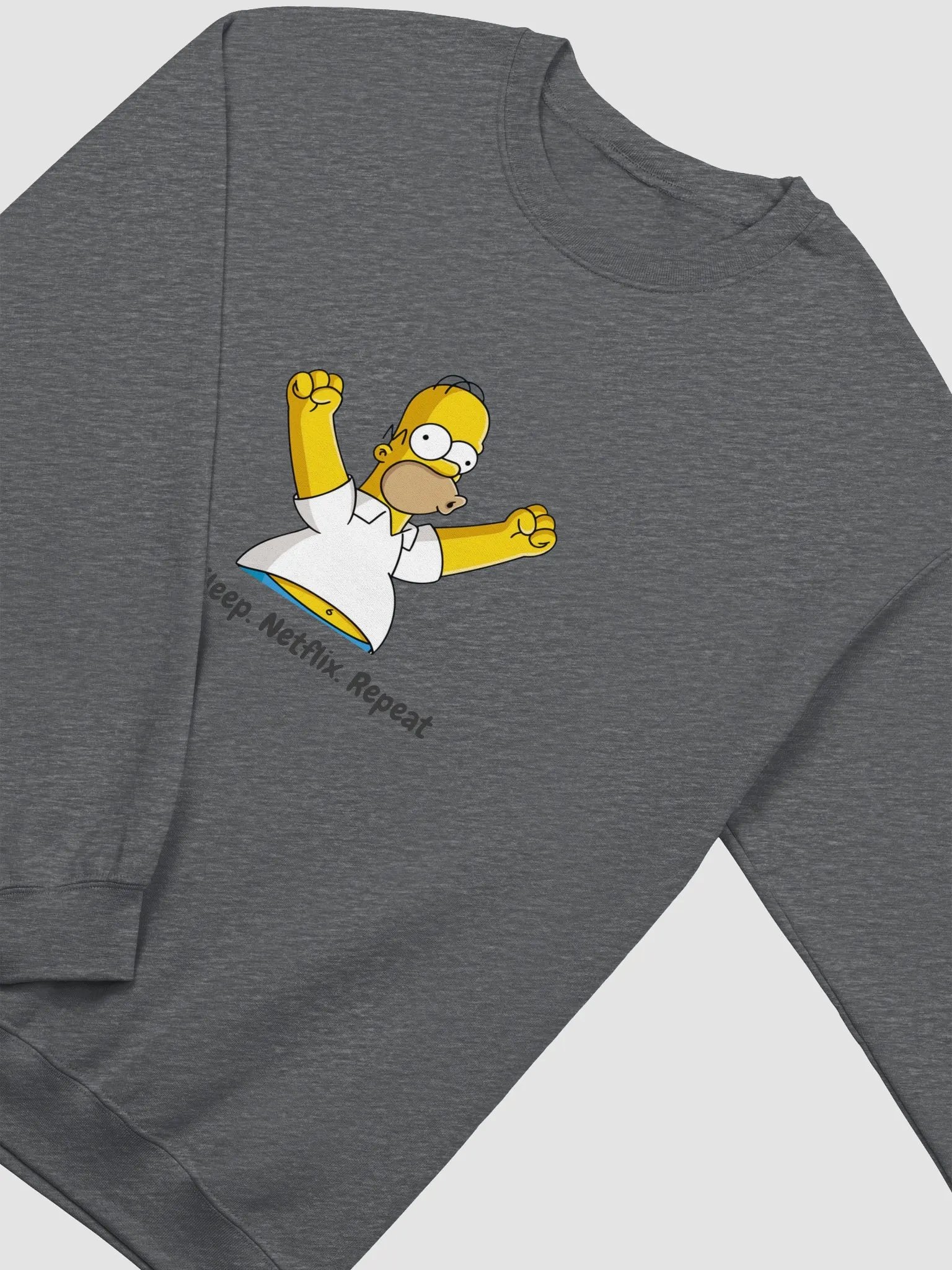 Homer Simpson Netflixer Crewneck product image (11)