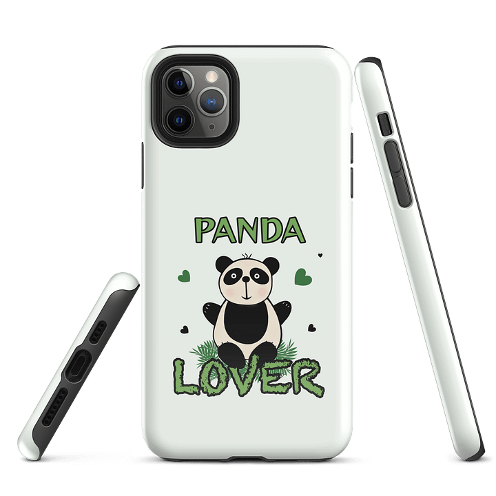 PANDA LOVER Tough iPhone® Case product image (5)