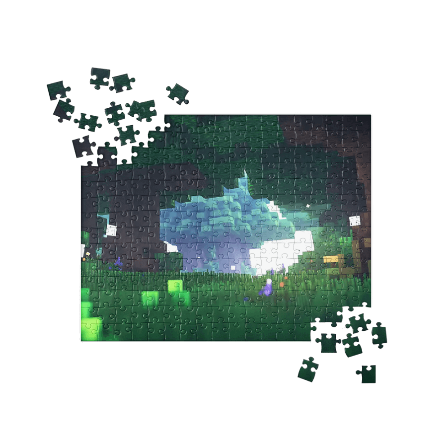 MineCraft Forest Jigsaw Puzzle product image (4)