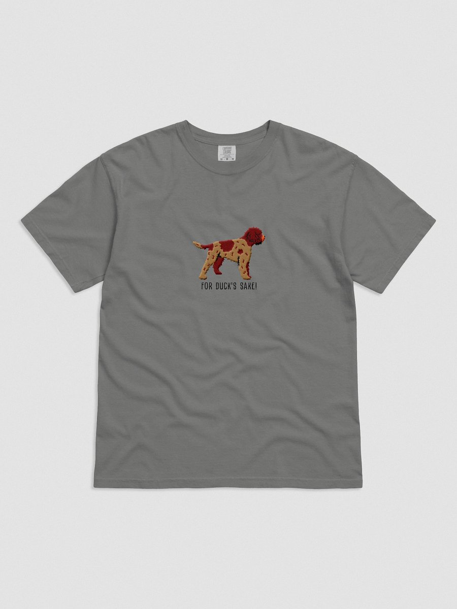 For Duck's Sake! T-Shirt(Embroidered) of a Lagotto Romagnolo(Liver Roan) product image (3)