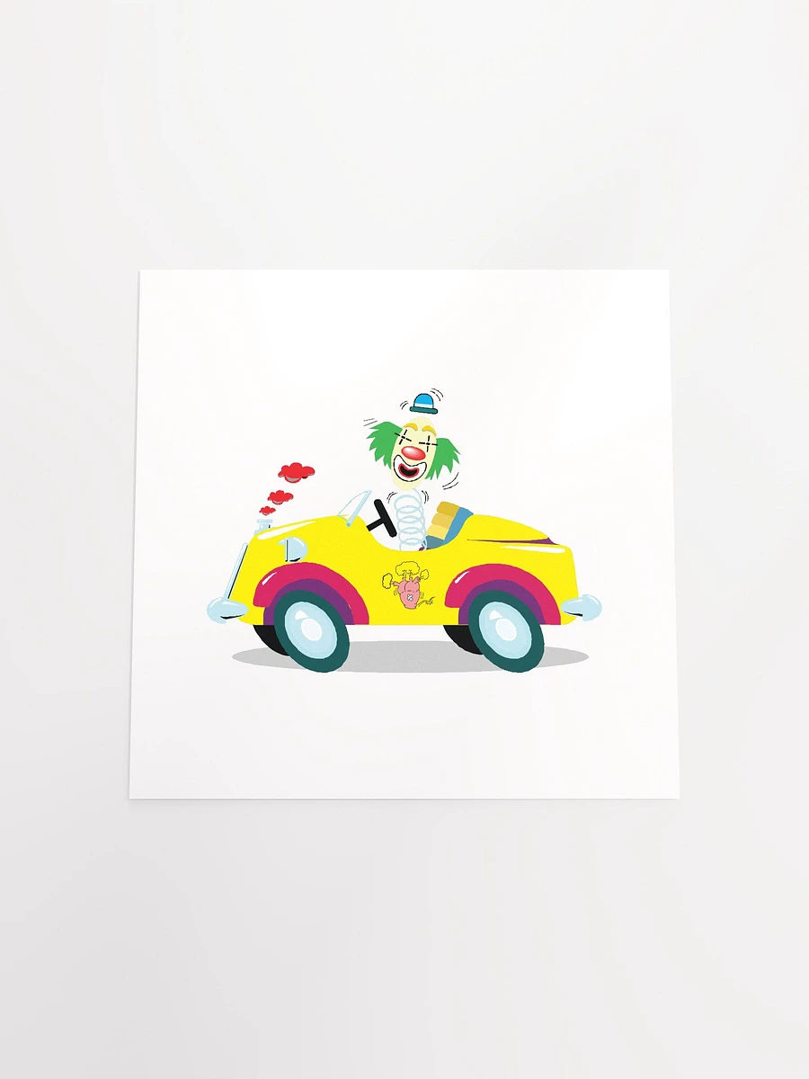 Clown driving a Car product image (21)