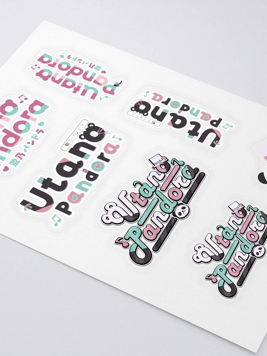 Utano Pandora Logo Collection Stickers product image (2)