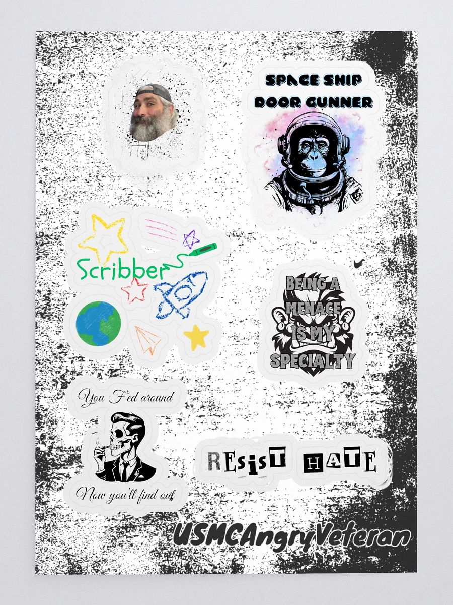 McAngry Sticker Sheet product image (3)