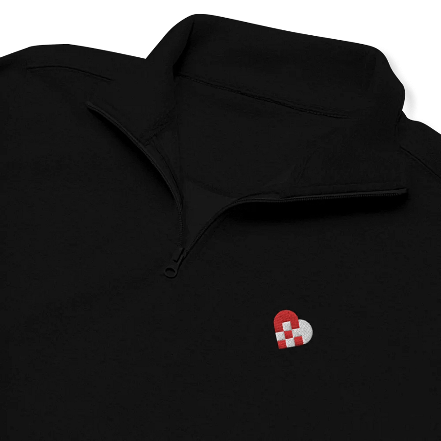 Embroidered Danish Heart Fleece Pullover product image (5)