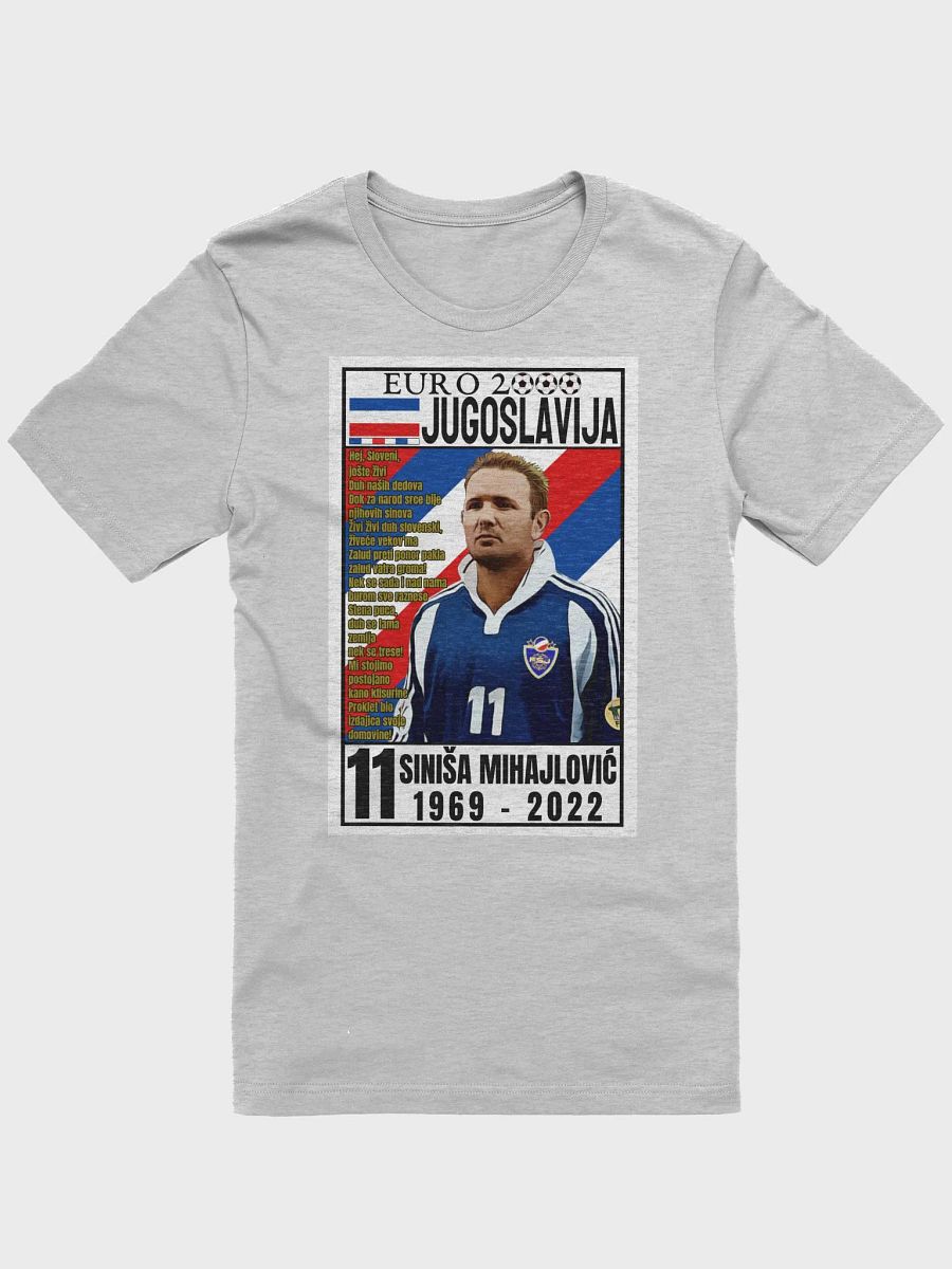 Siniša Mihajlović (SR Jugoslavija) EURO 2000 Bella+Canvas Supersoft T-Shirt product image (3)