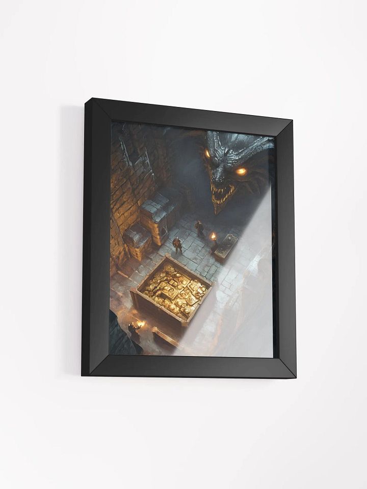 Clank! Framed Wall Art - Board Game Room Artwork product image (2)