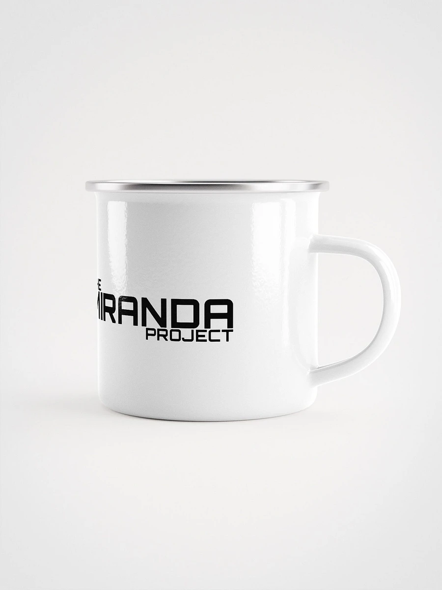 The Miranda Project Logo Enamel Mug product image (1)