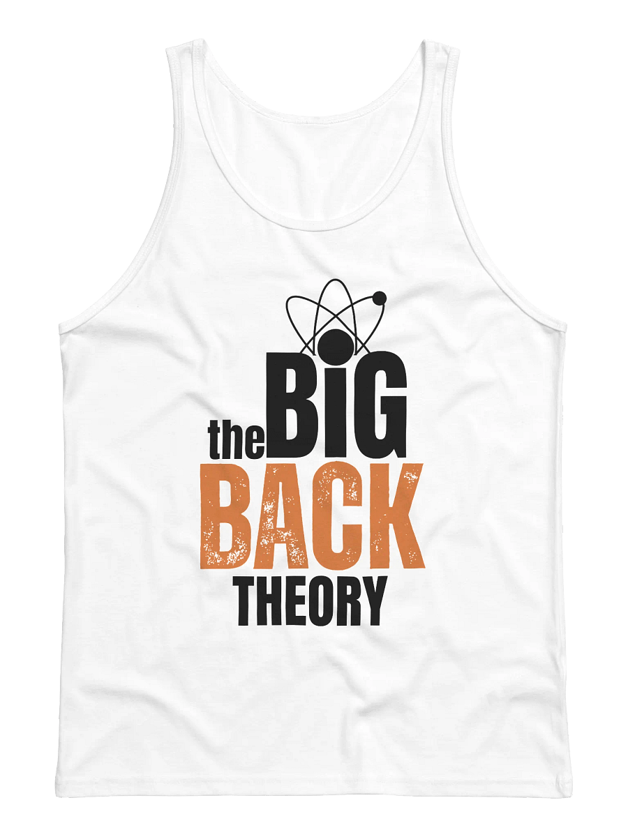 Back Workout Tank Top Unisex I Funny Quote Jersey I Gym Wear product image (1)