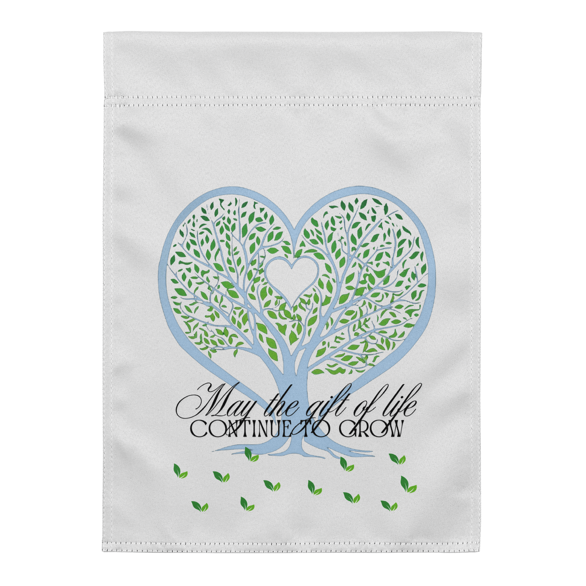 Heart of Growth Garden Flag product image (1)