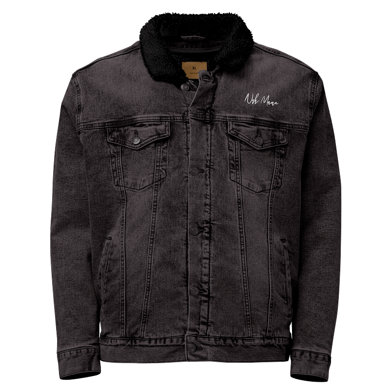 Nuh Mane Sherpa Denim Jacket