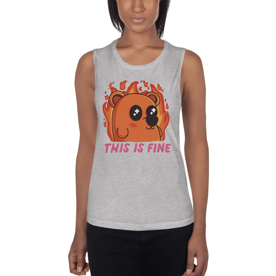 This is Fine Behr Fem Muscle Tank product image (1)