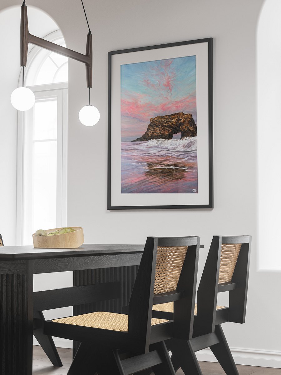 Natural Bridge, State Beach Art Print product image (4)