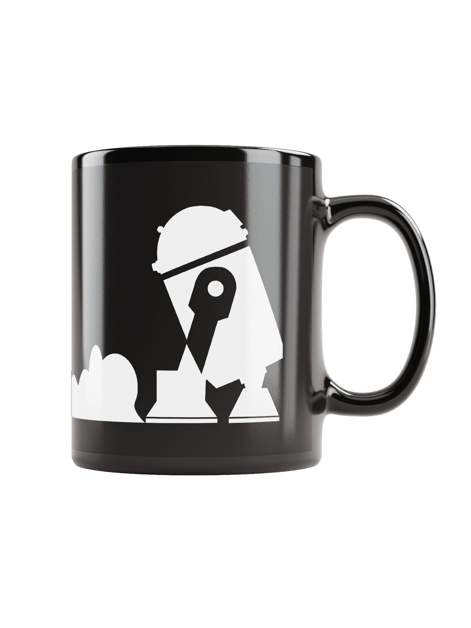 Droid Racing Mug in Black product image (1)