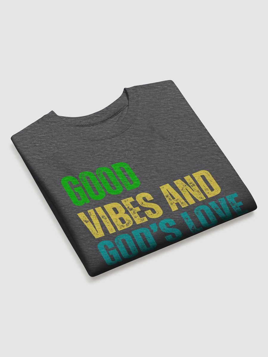 Good Vibes and God's Love Premium Sweatshirt product image (15)