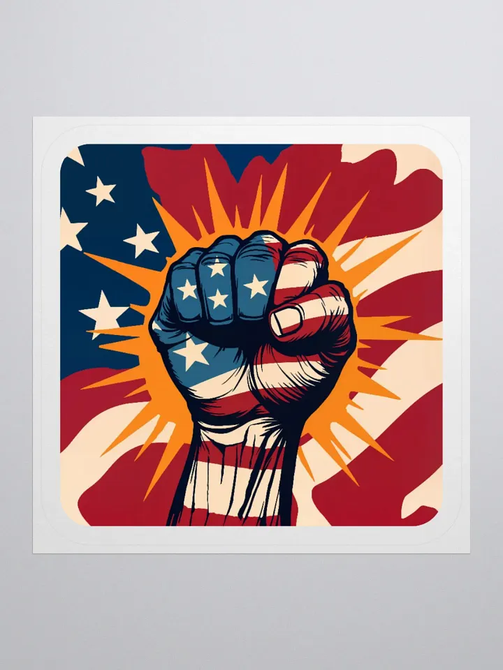 Sticker: America First product image (1)