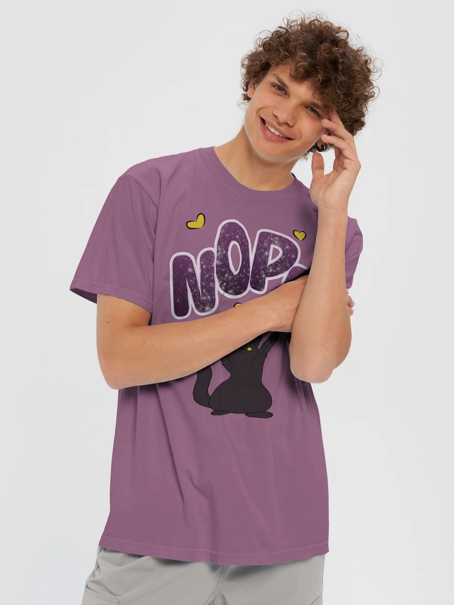 NOPE Garment-Dyed Heavyweight T-Shirt product image (3)