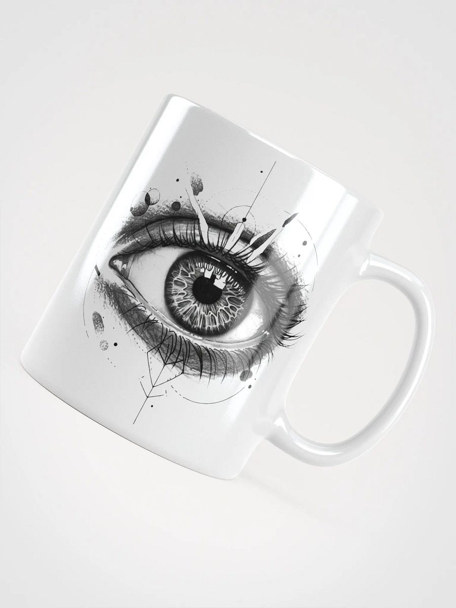Surreal Eyes White Mug product image (11)
