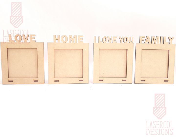 Square Photo Frames - Laser Cut Files product image (2)
