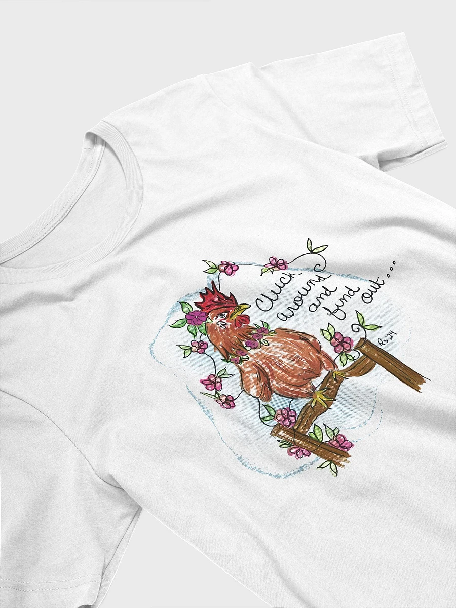 Cluck Around and Find Out WhiteTee product image (3)