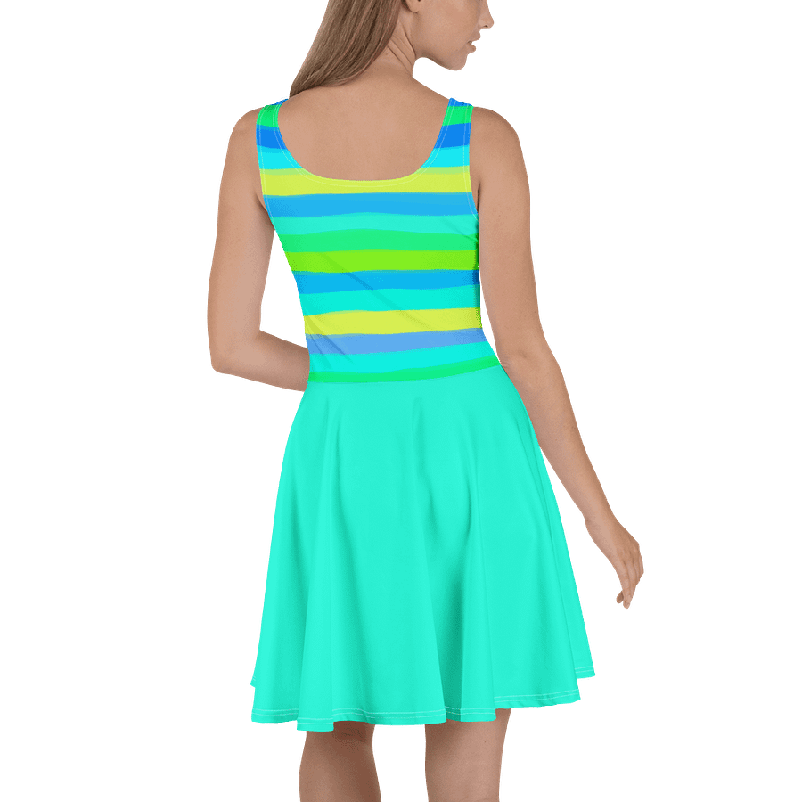 Summery Stripes Skater Dress product image (4)