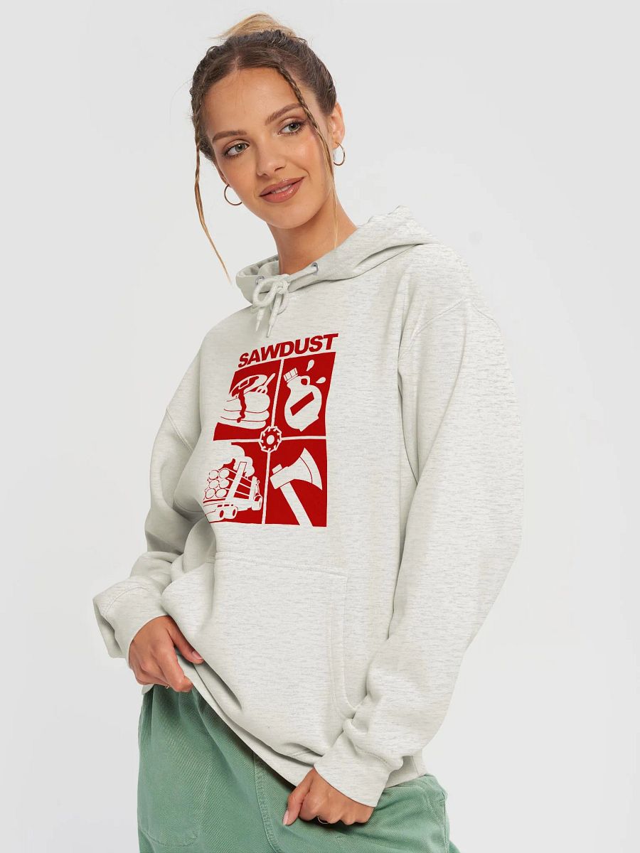 4 Square (red) Hoodie product image (27)