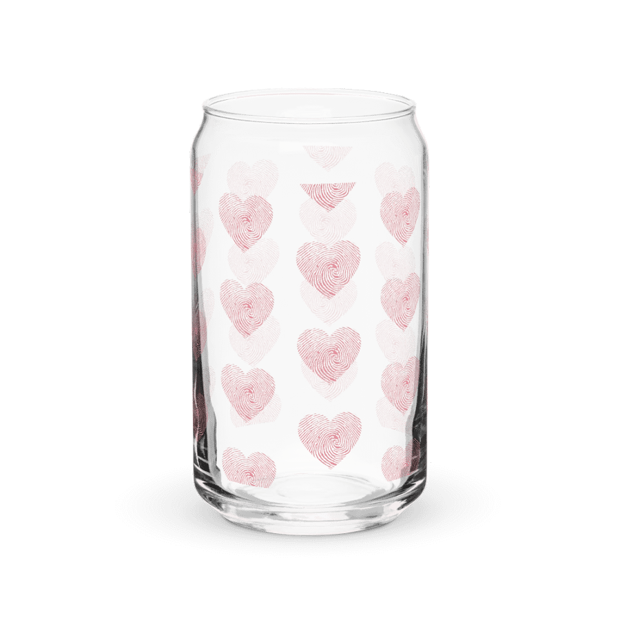Heart Finger Print Glassware product image (8)