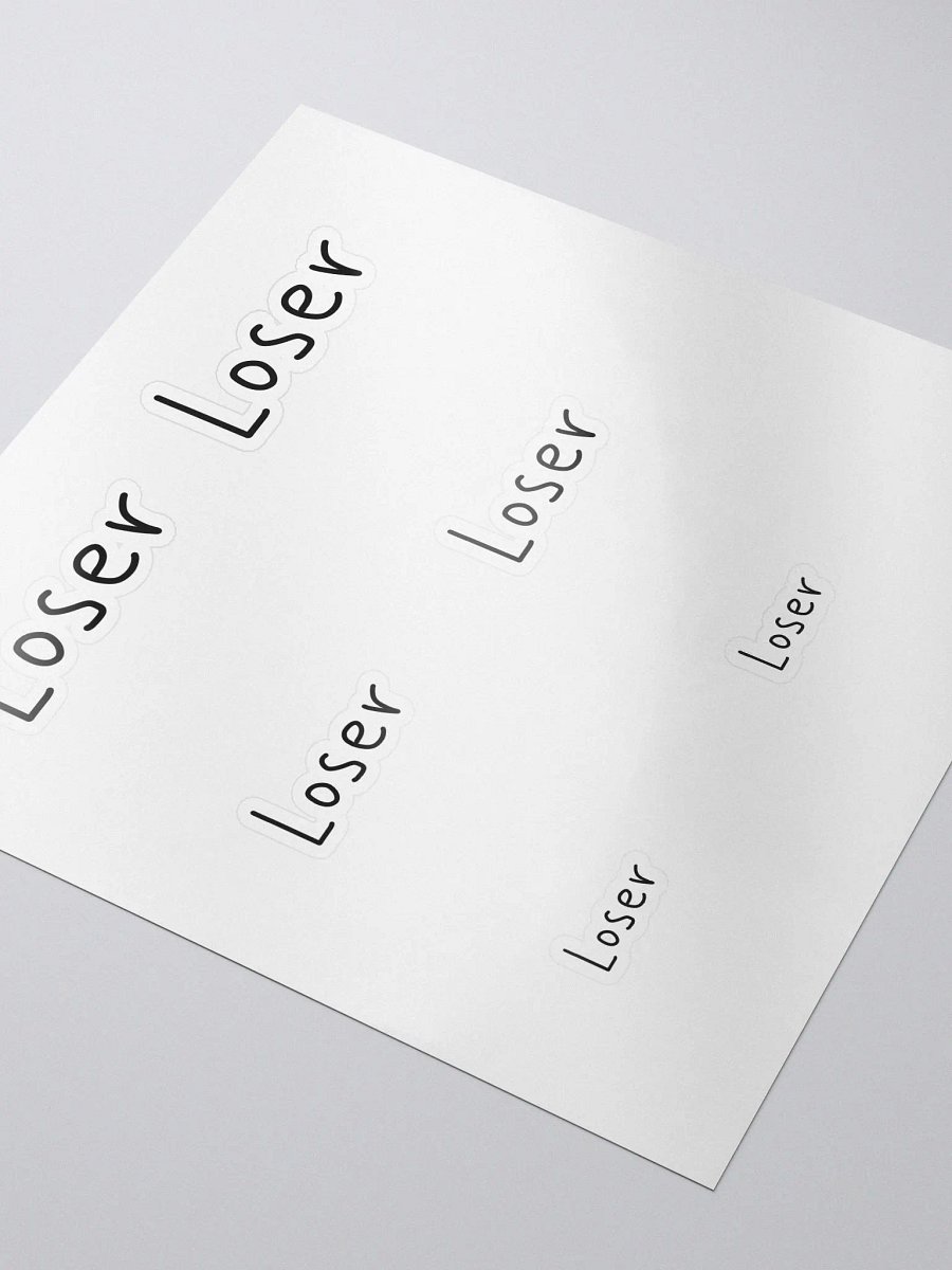 6 Loser Stickers Pack product image (3)