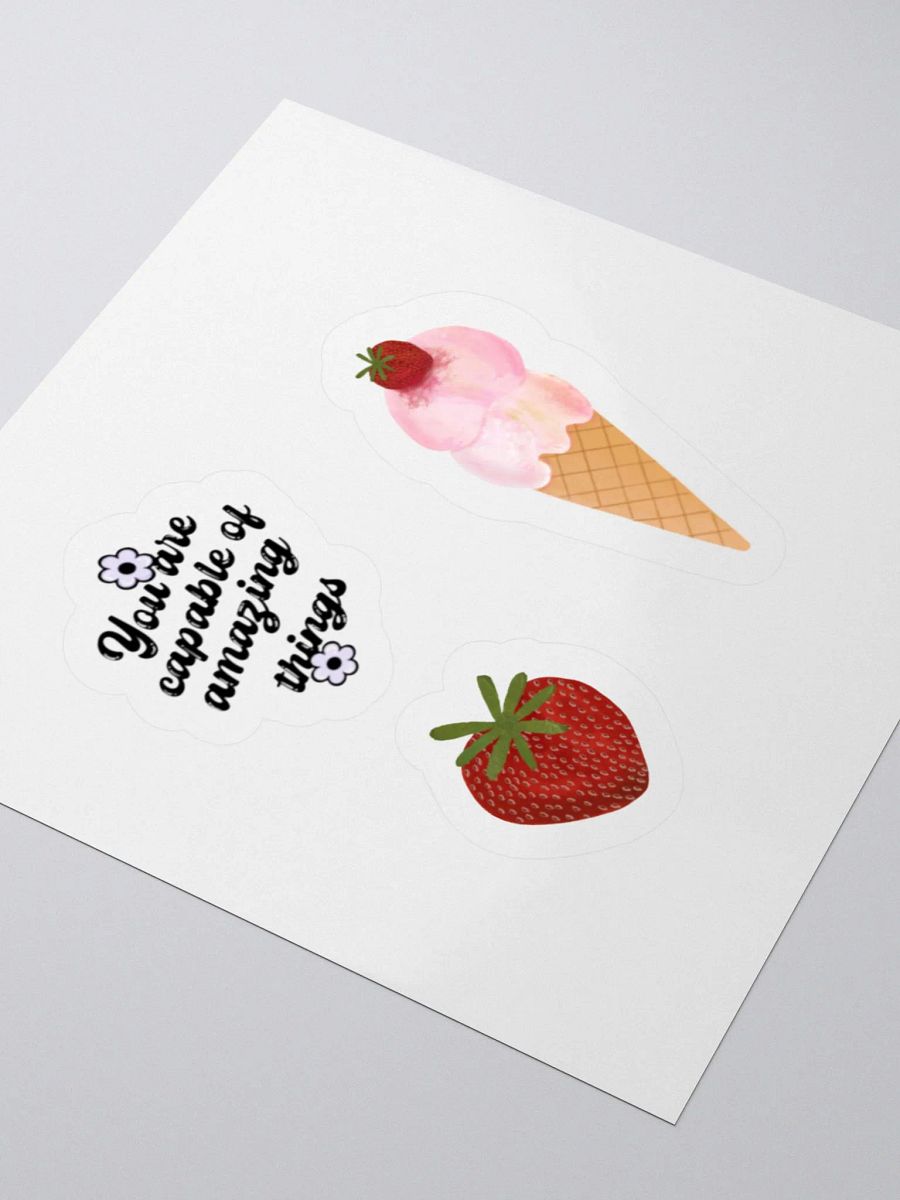 Strawberry Mini Stickers product image (3)