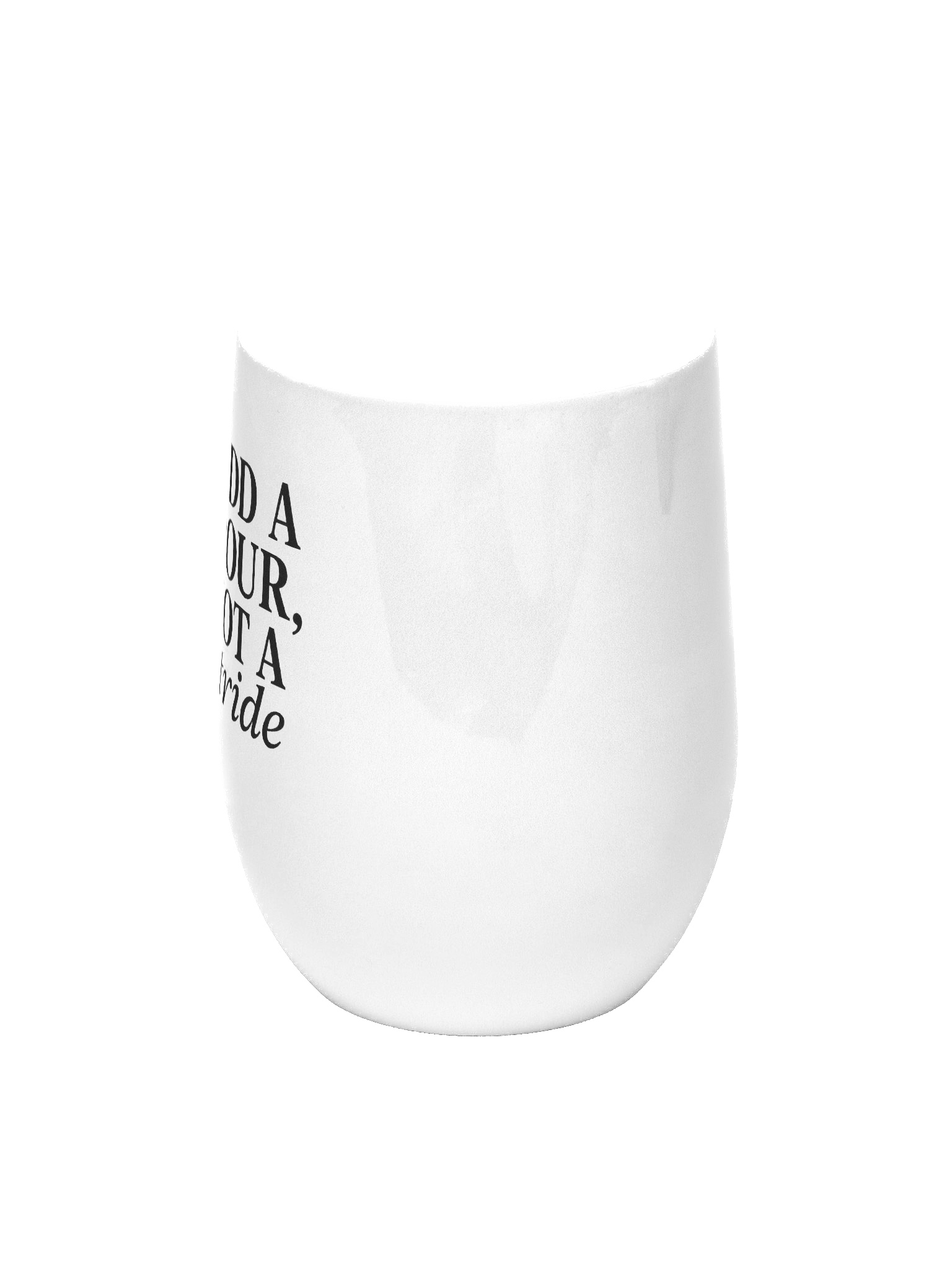 The "Add a Pour, Not a Stride" Wine Tumbler product image (5)