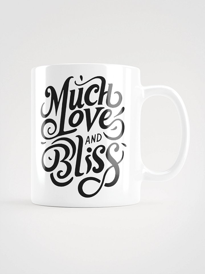 Mug (White) - Much Love And Bliss product image (5)