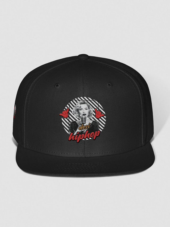 Desi Hip Hop Wool Blend Snapback Cap product image (1)