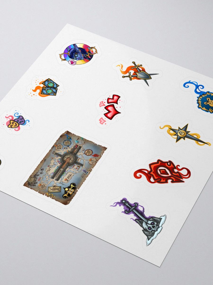 Tournament of Ages - Fairegrounds Map - Map Marker Stickers product image (3)