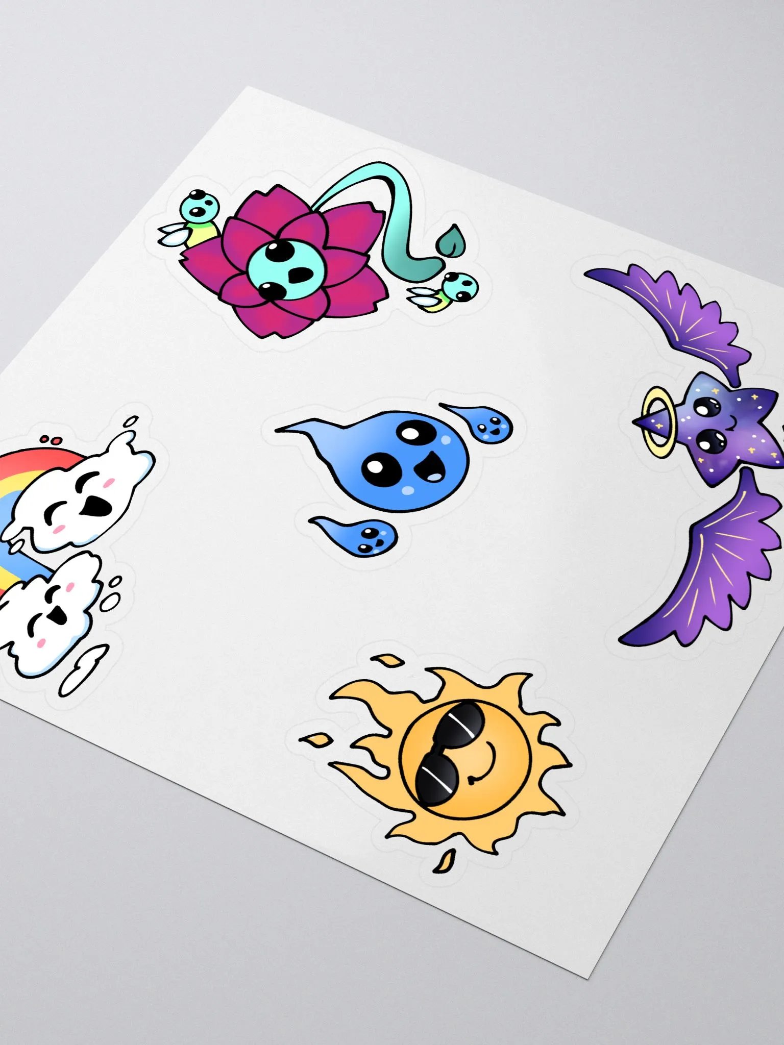 Classified Pets Sticker Sheet - Ghost Simulator product image (3)