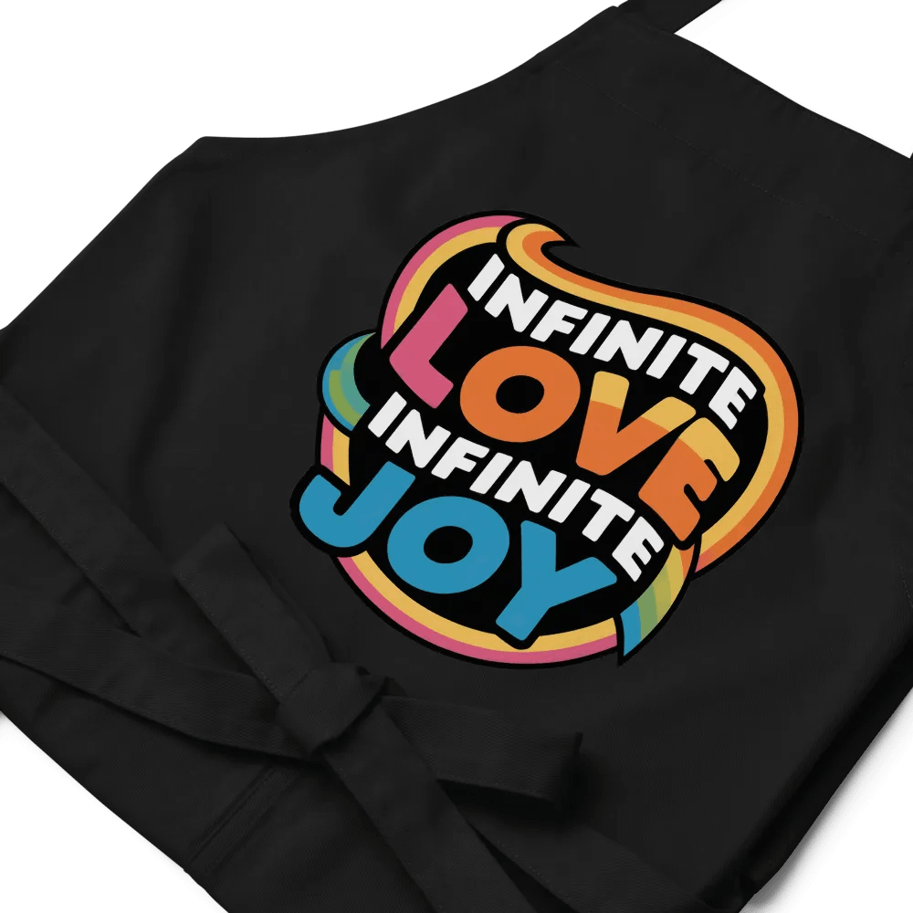 Infinite Love Infinite Joy Rainbow Apron product image (7)