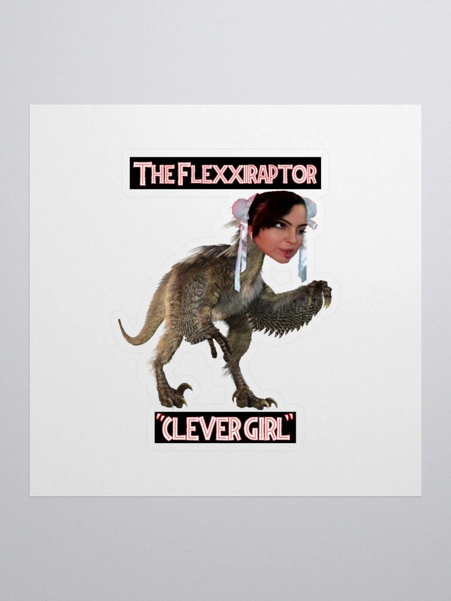 Flexxiraptor KissCut Sticker product image (3)